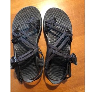 Size 10 black double strap chacos